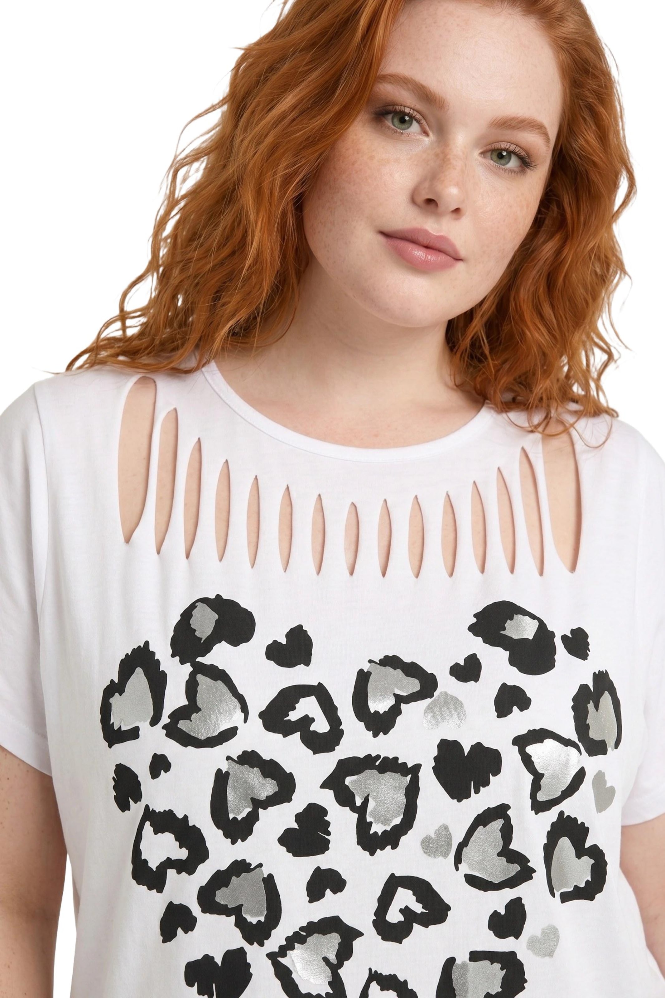 Shape Of You T-Shirt in Weiß