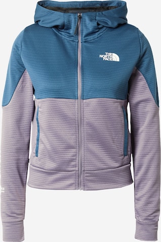 THE NORTH FACE Functionele fleece jas in Blauw: voorkant