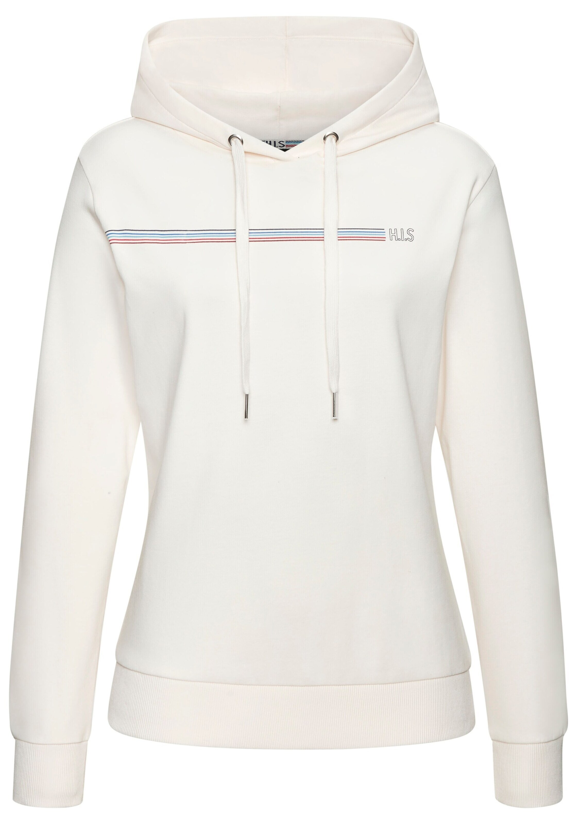 H.I.S Sweatshirt in White: front