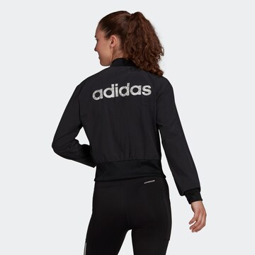 ADIDAS PERFORMANCE Athletic Jacket 'Designed to Move' in Black