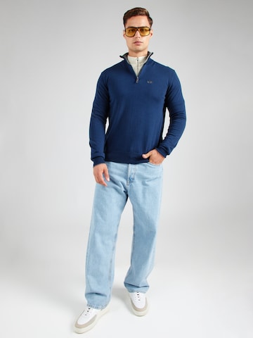 La Martina Pullover in Blau