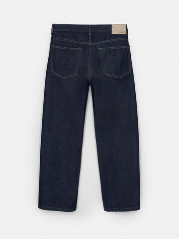 Pull&Bear Baggy Farmer - kék