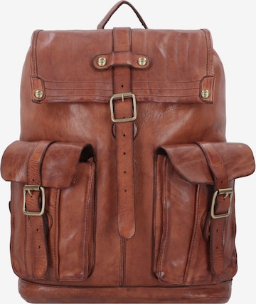 Sac à dos Campomaggi en marron : devant