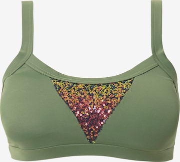 Hauts de bikini Studio Untold en vert : devant