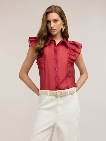 MOTIVI Blouse in Rood