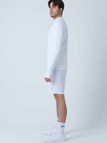 SPORTKIND Funktionsshirt 'Langarmshirt High-Neck'‌‌‌‌‌‌‌‌‌ in Weiß