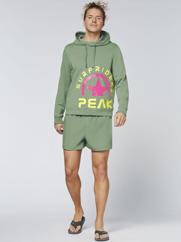 CHIEMSEE Sweatshirt 'Surf Riders Peak' in Green