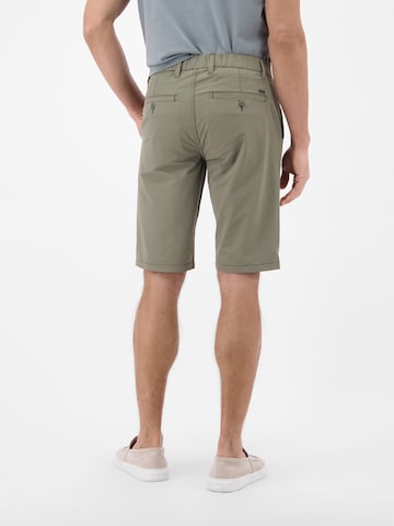 LERROS Regular Sportliche Chino-Shorts aus flexiblem Nylon-Mix in Grün