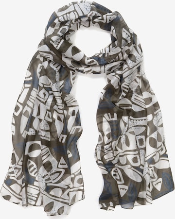 Ulla Popken Scarf in Grey: front