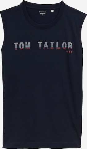 TOM TAILOR - Camiseta en azul: frente