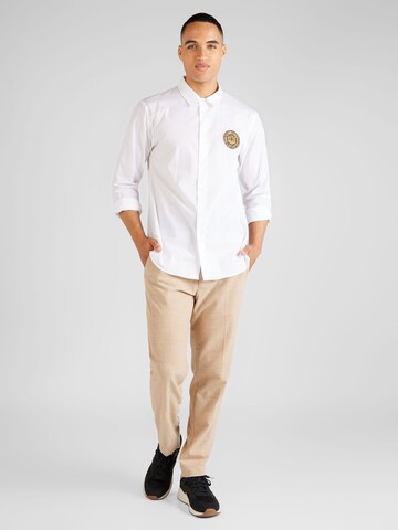 Just Cavalli Regularny krój Koszula w kolorze biały