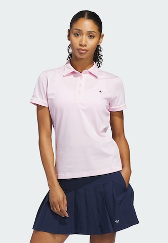 ADIDAS PERFORMANCE Poloshirt in Pink: Vorderseite