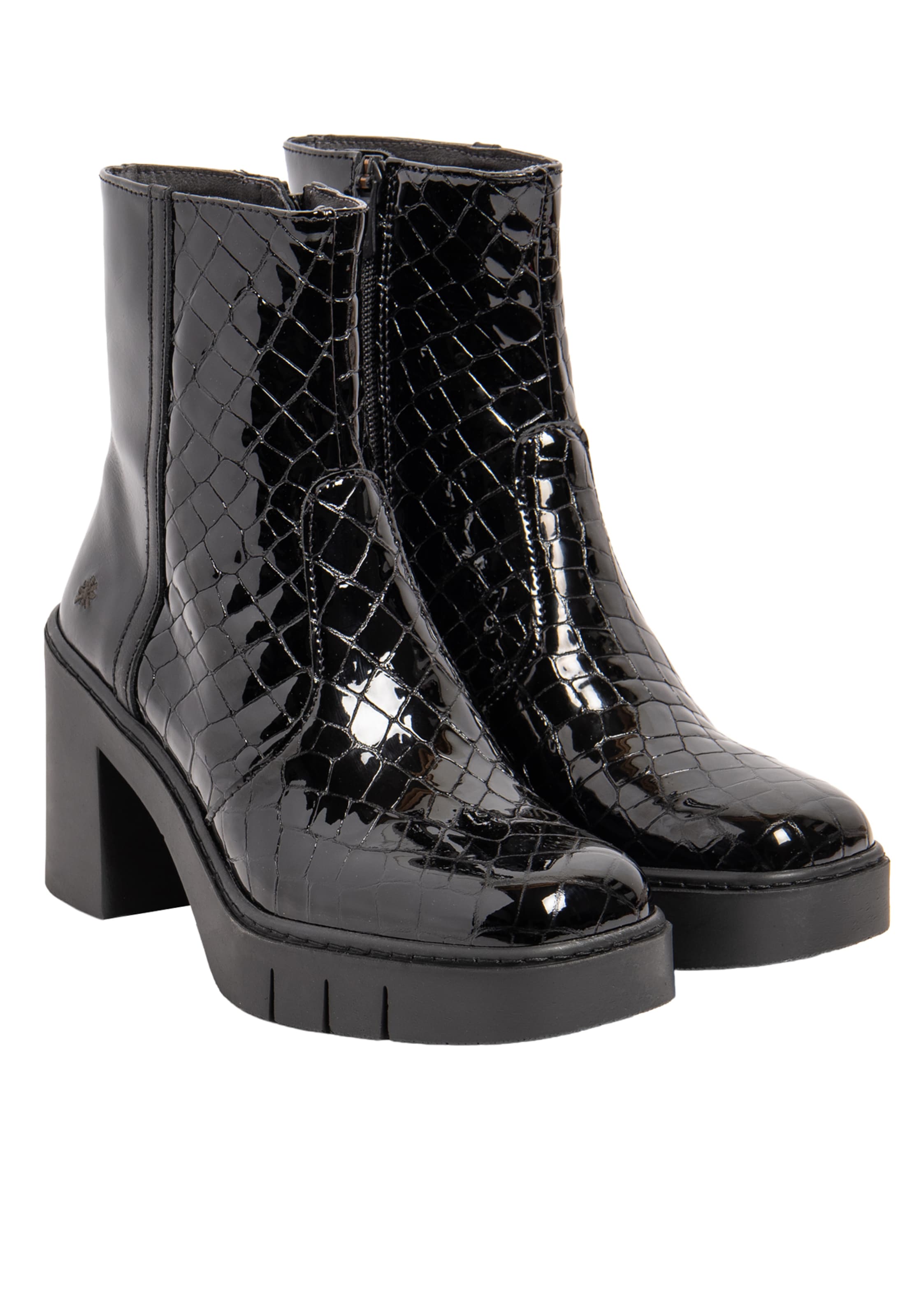 ART - Botas pelo tornozelo em preto
