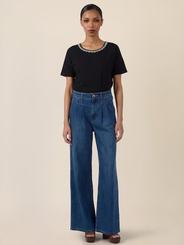 APART Loosefit Jeans 'Palazzo' in Blau: Vorderseite