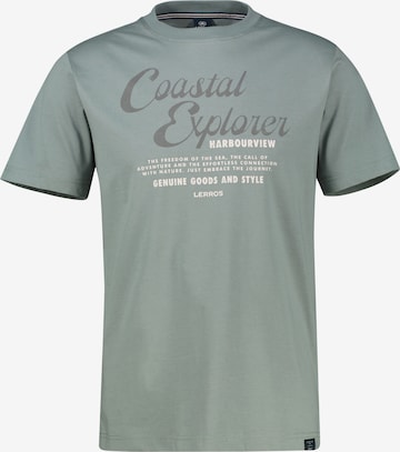 T-Shirt LERROS en gris : devant