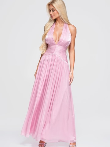 Ombre Společenské šaty – pink