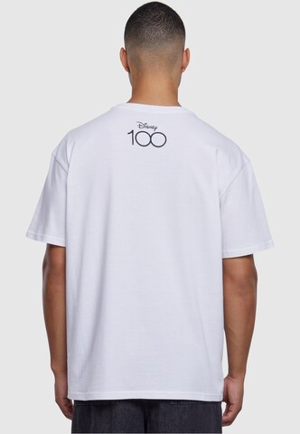 MT Upscale - Camisa 'Disney 100 Mickey Happiness' em branco