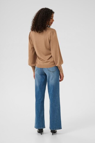 Kaffe Sweater 'Alizza' in Brown