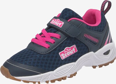 SCOUT Sneaker in navy / dunkelgrau / pink, Produktansicht