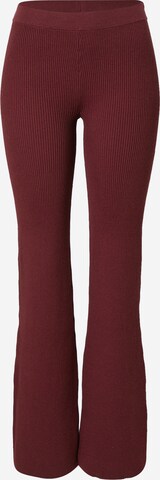 WEEKDAY Broek 'Orina' in Rood: voorkant