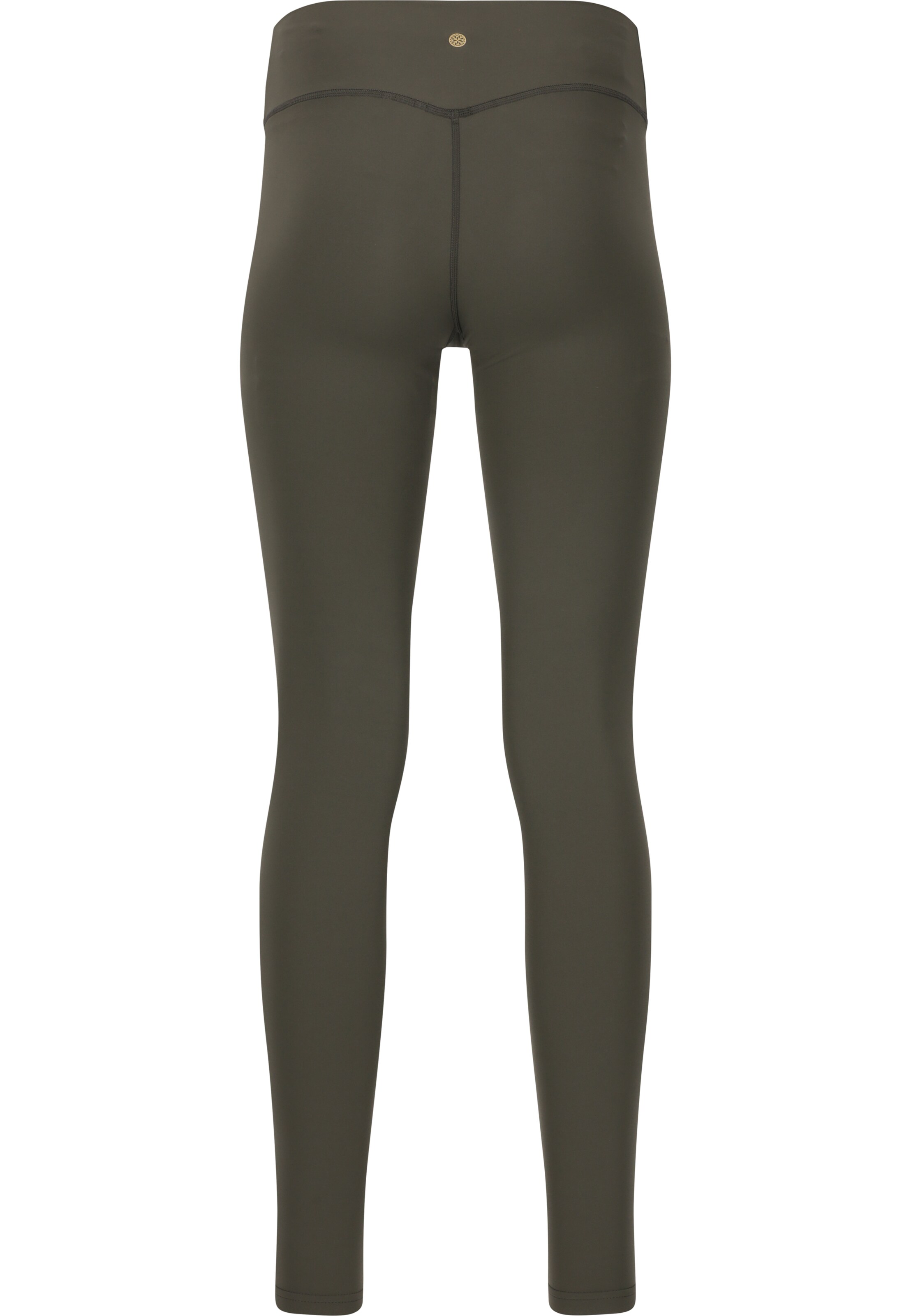 Athlecia Skinny Tights 'Luxe' in Braun
