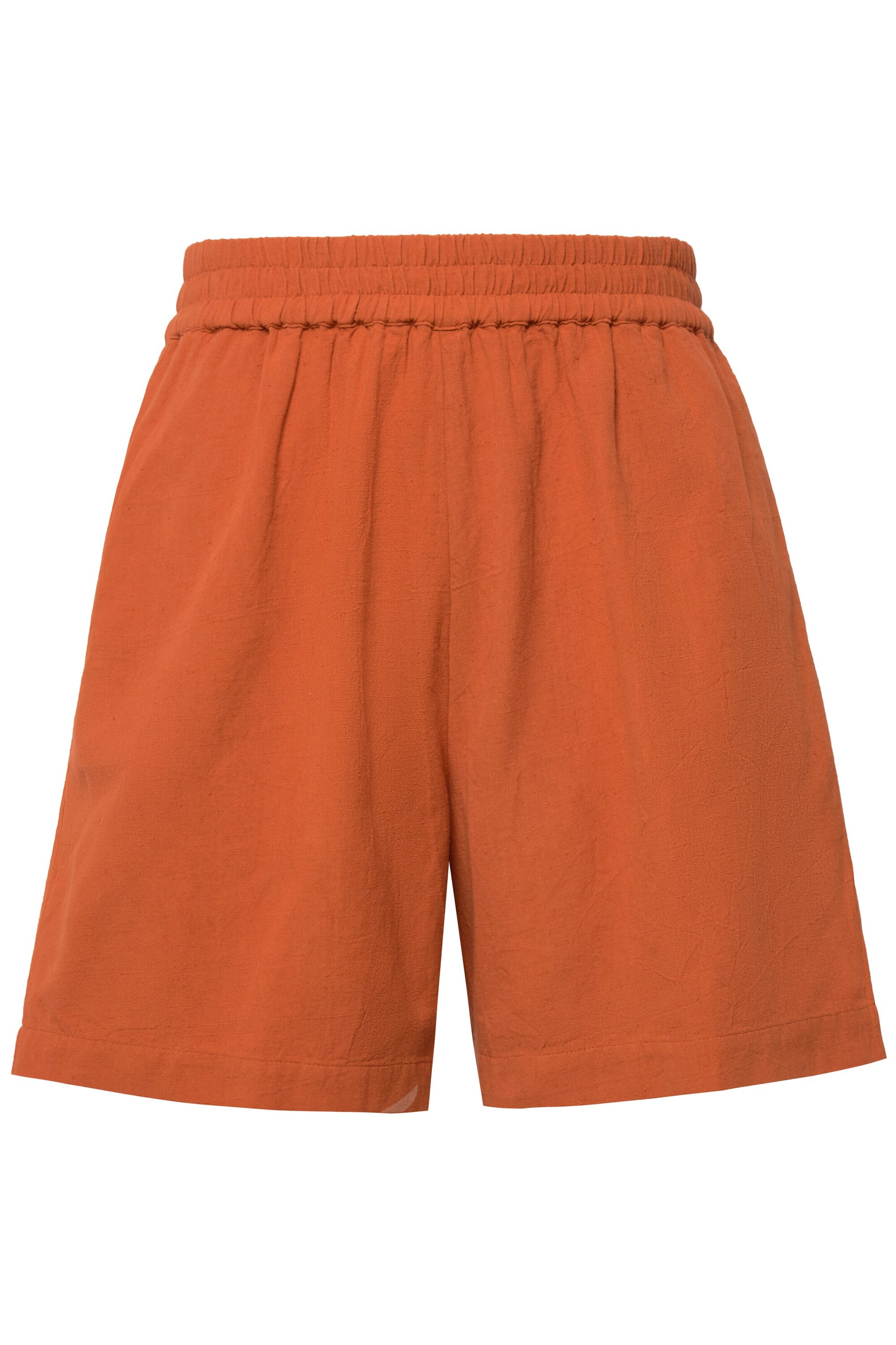 Studio Untold Wide Leg Shorts in Orange: Vorderseite