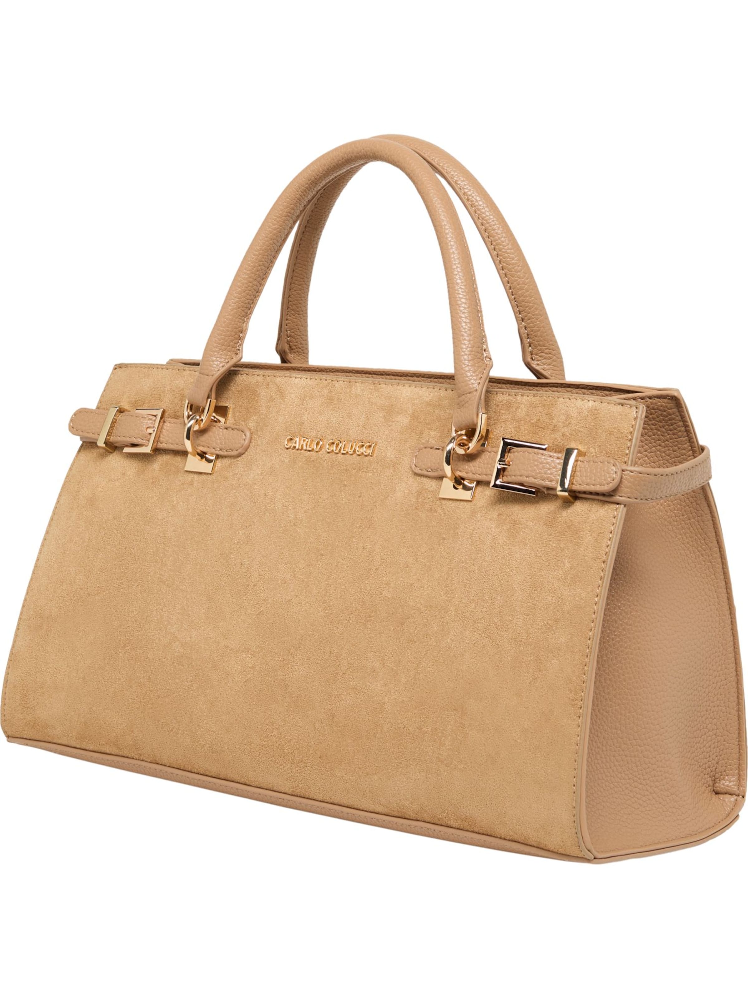 Sac bandoulière 'Fiegl' Carlo Colucci en beige