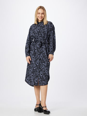 QS by s.Oliver Shirt Dress in Blue: front
