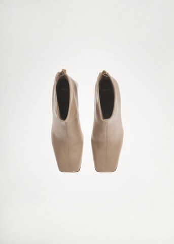MANGO Stiefelette 'Mila' in Beige