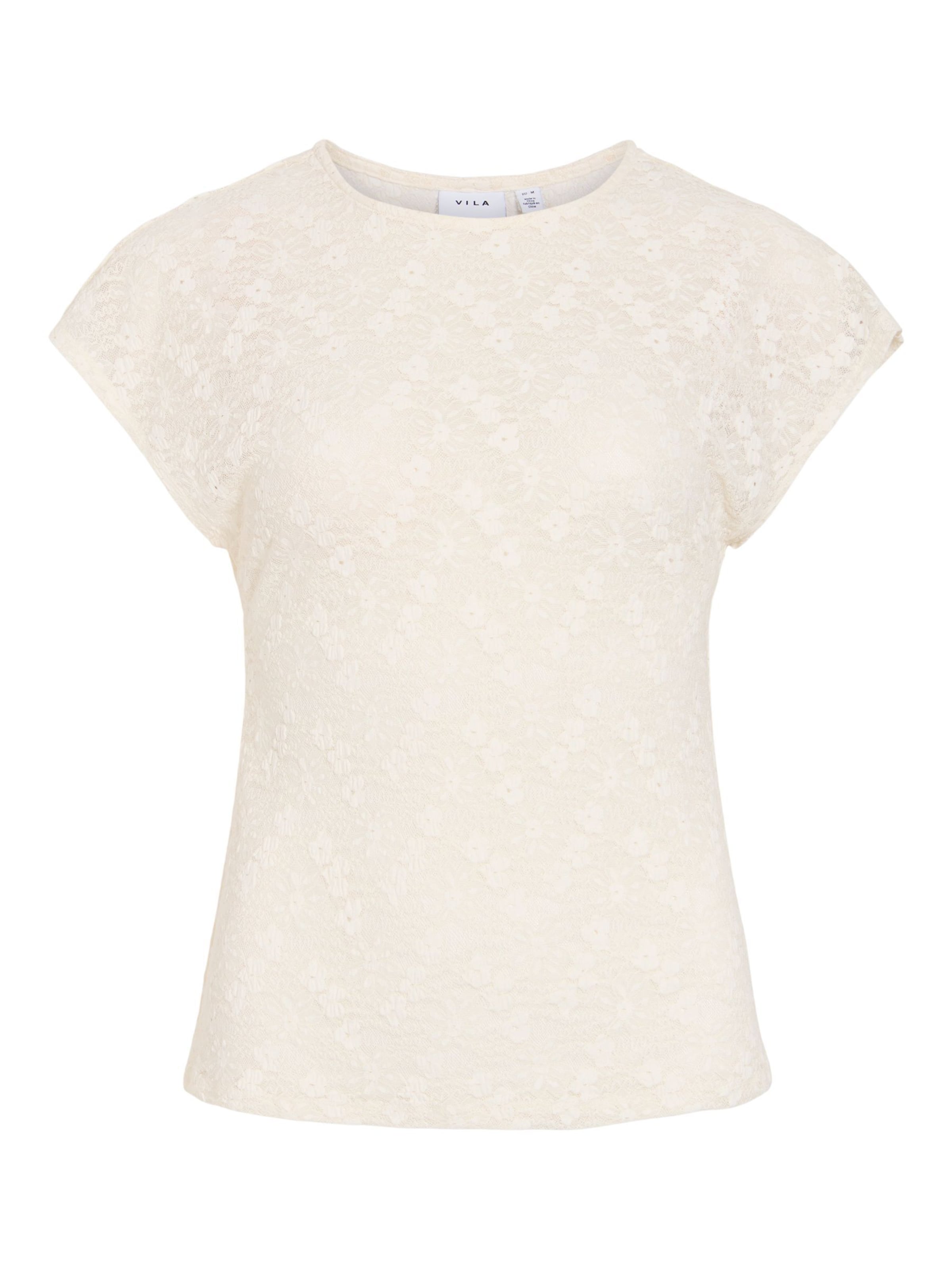 VILA - Camiseta 'VIFay' en beige: frente