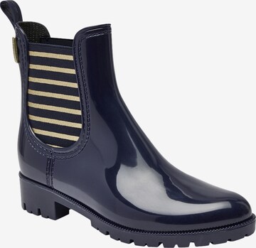 Les Tropéziennes - Botas de tobillo en azul: frente