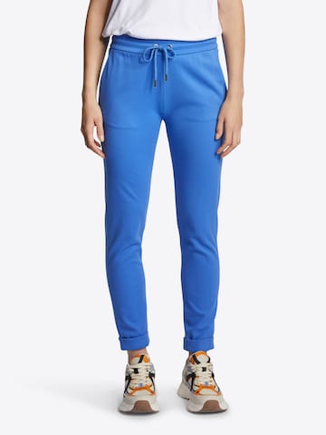 Rich & Royal Slim fit Trousers in Blue: front