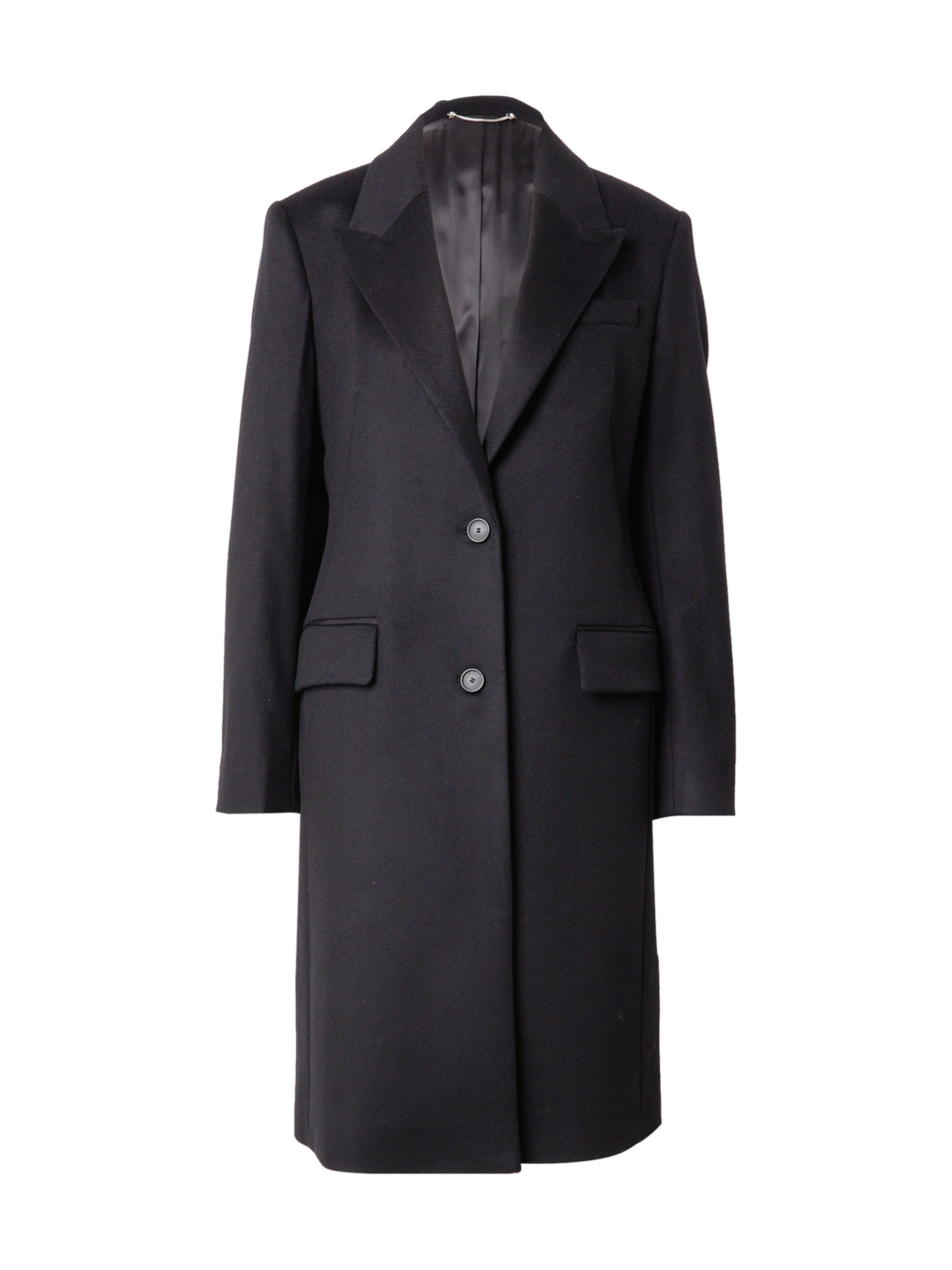 BOSS Демисезонное пальто 'Classin' в Черный: спереди