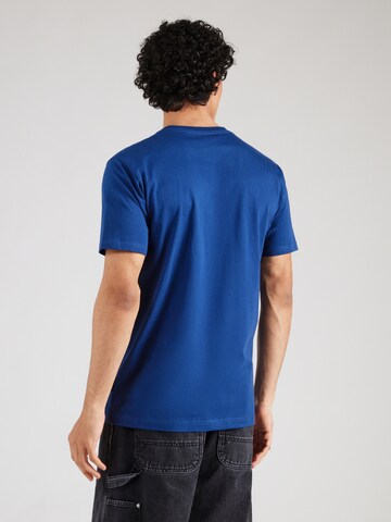 Cleptomanicx T-Shirt 'Möwe Balloon' in Blau