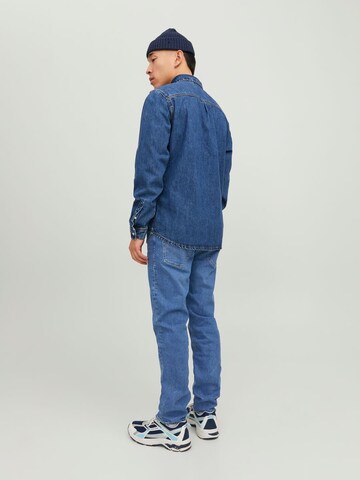 JACK & JONES Loosefit Jeans 'Mike Original' in Blau
