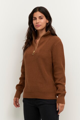 Kaffe Pullover 'Lioa' in Braun