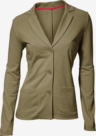 Blazer heine en vert : devant