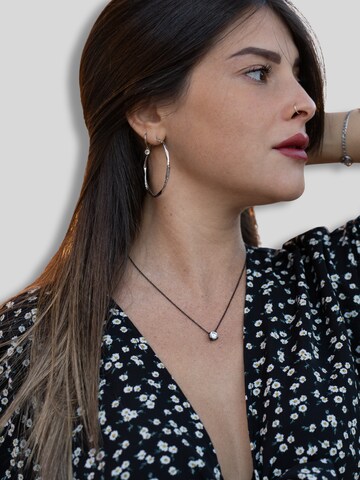 Chaîne 'Zirconia' SERASAR en noir