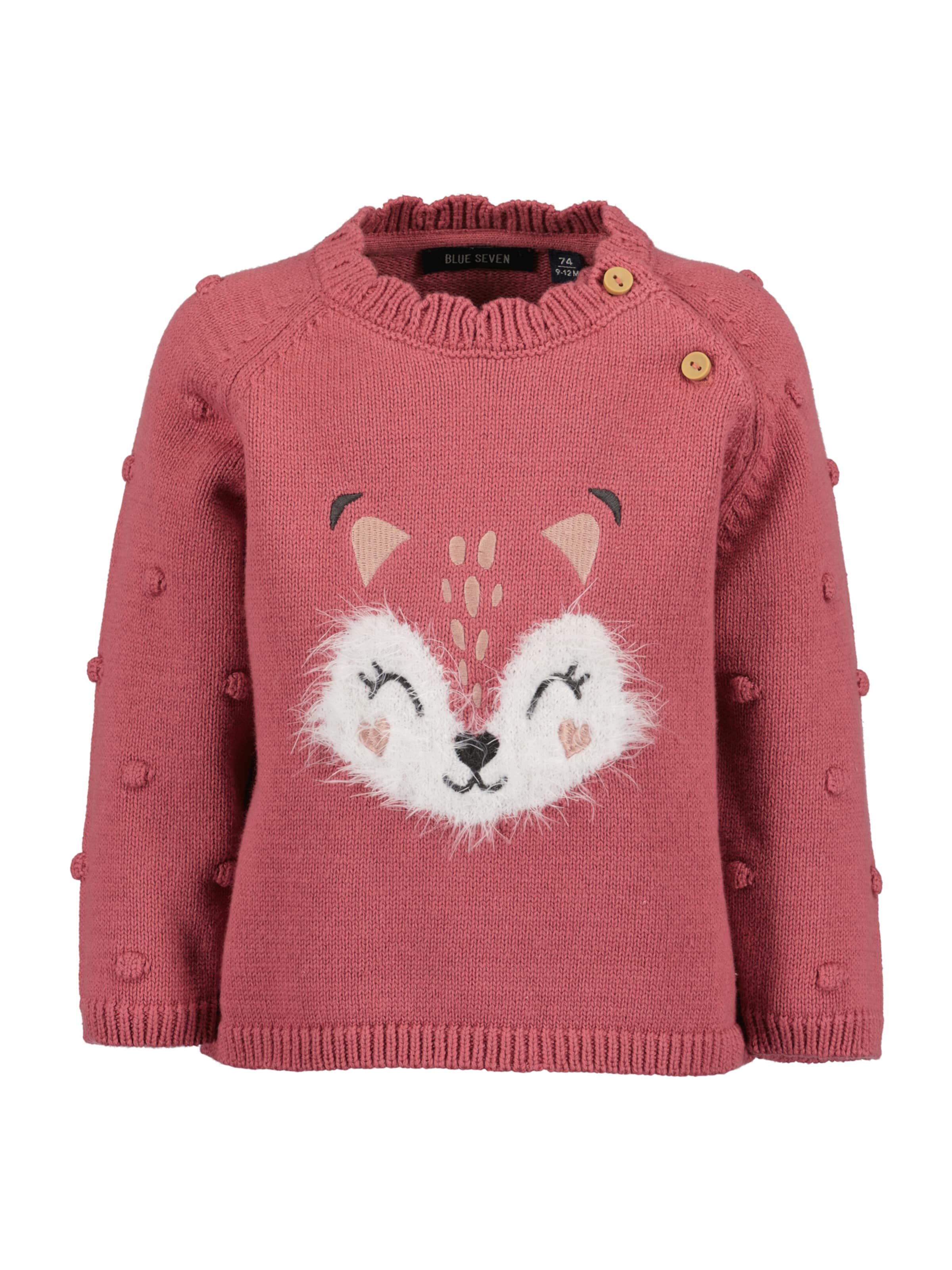 BLUE SEVEN Sweter w kolorze czerwony: przód
