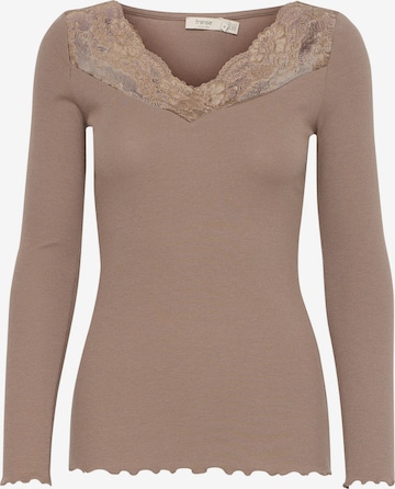 Fransa Shirt 'FRHizamond' in Brown: front