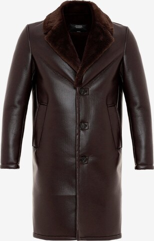 Antioch Winter coat in Brown: front