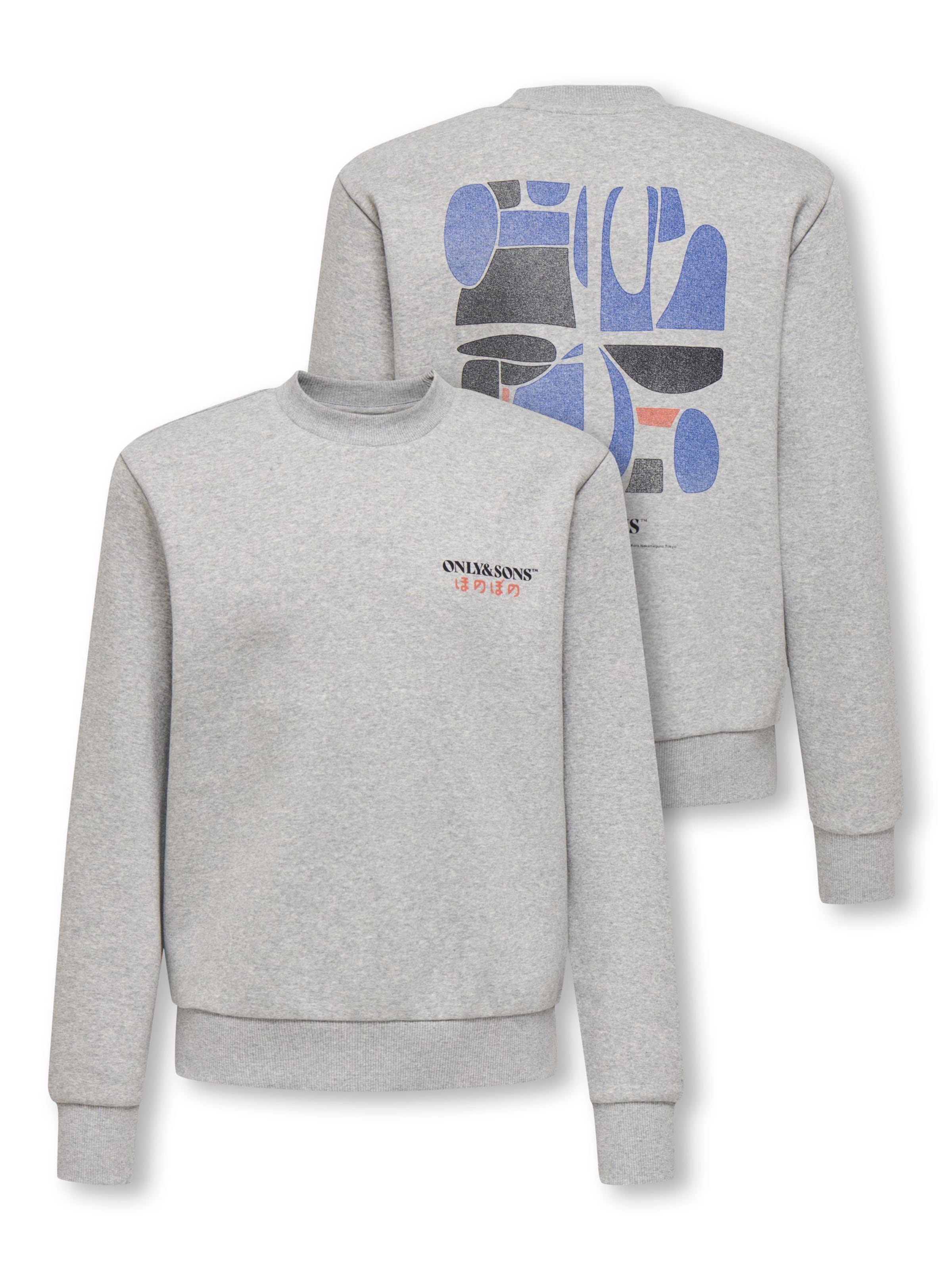 Only & Sons Junior Sweatshirt 'CERES' in Grau