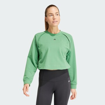 T-shirt fonctionnel 'Power' ADIDAS PERFORMANCE en vert : devant