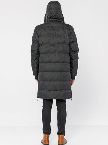 Parka mi-saison Ron Tomson en noir