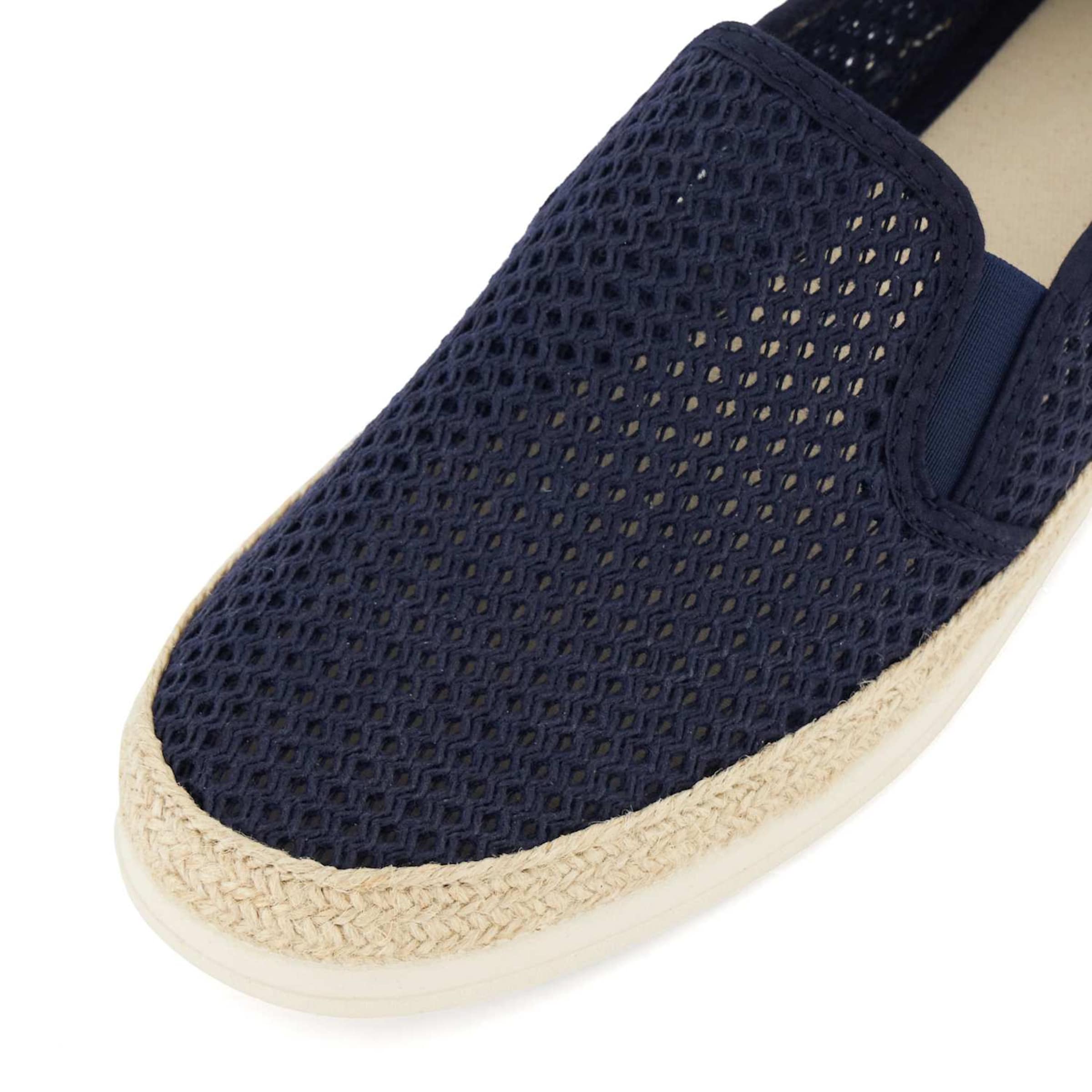 Dune LONDON Espadrilles 'Fisherr' in Blauw