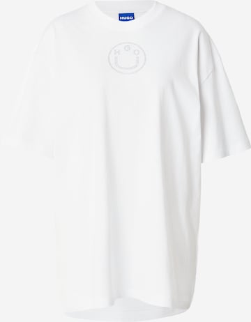T-shirt HUGO en blanc : devant