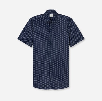 OLYMP Slim fit Business Shirt in Blue: front
