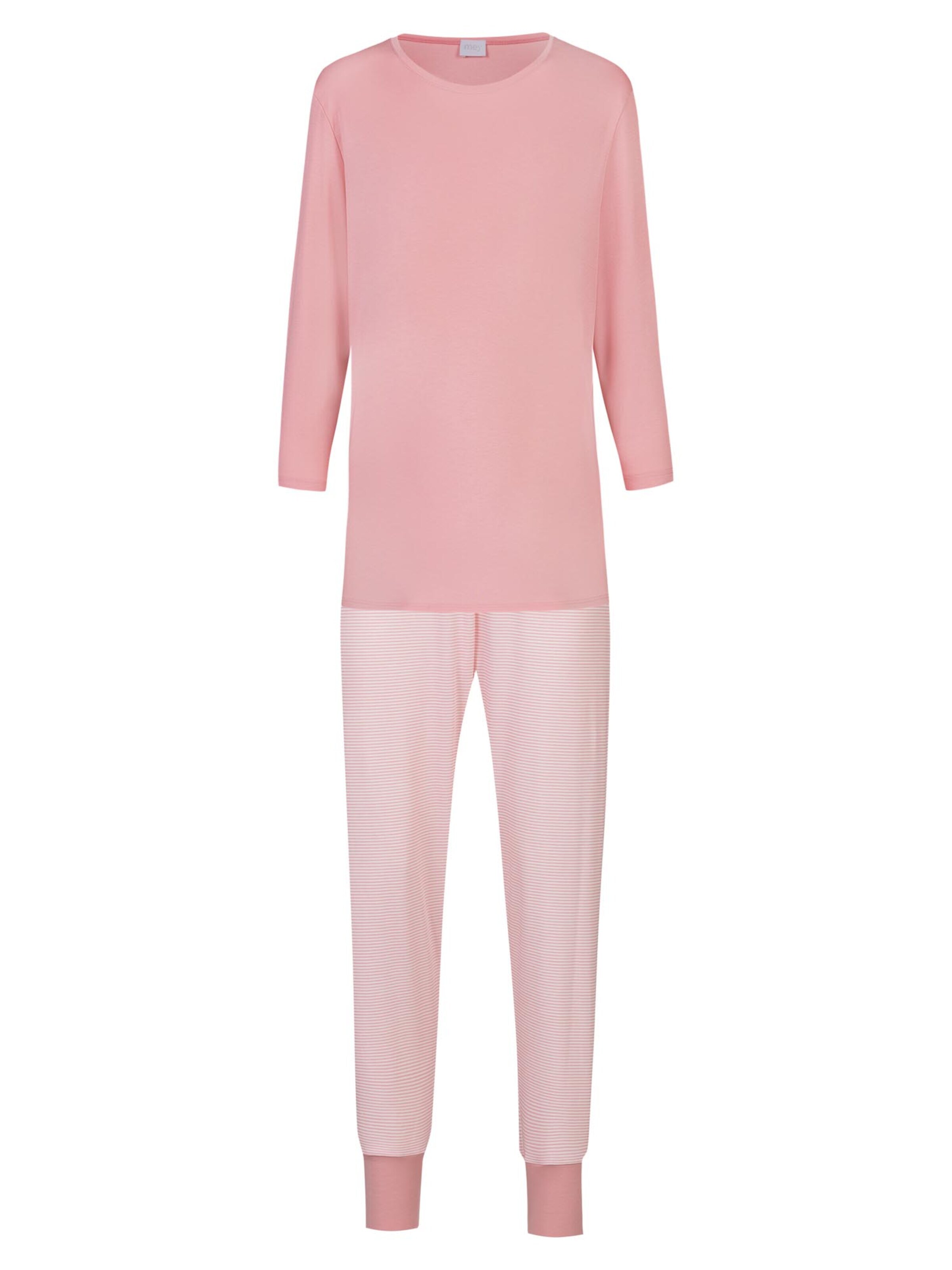 Mey Pyjama 'Simple Stripes'‌‌‌ in Mischfarben: Vorderseite