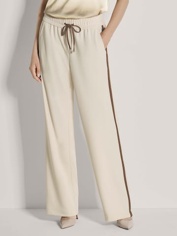 Loosefit Pantalon MADELEINE en beige : devant