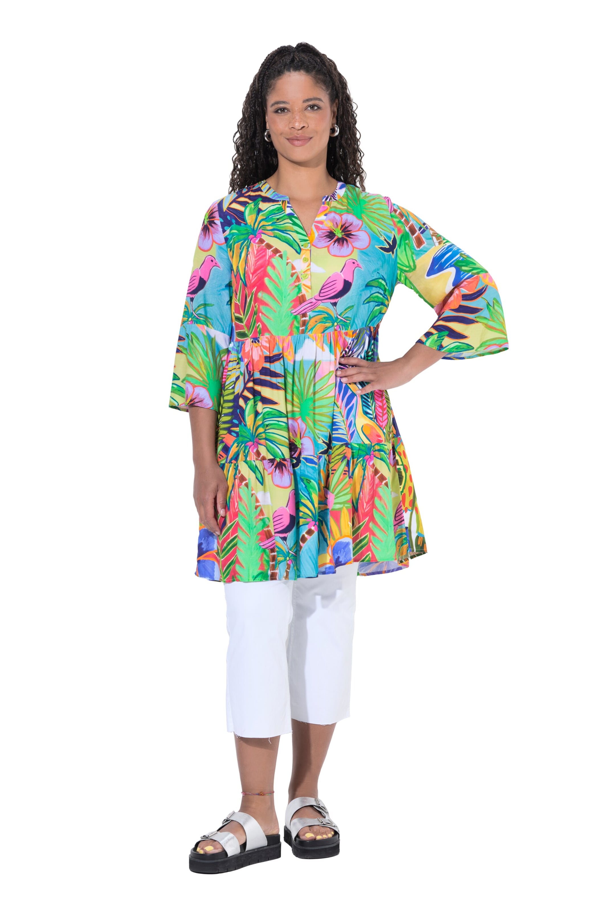Angel of Style Tunic in Mixed colours: front